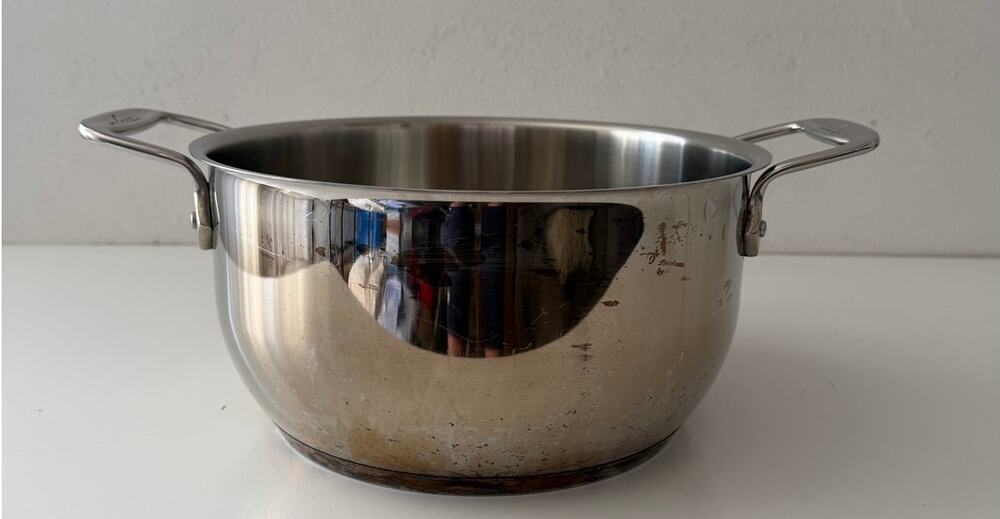 All-Clad Stainless Steel Induction Compatible Commercial 5.0QT/4.73L No Lid